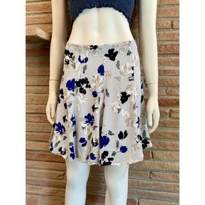 Banana Republic Flared Floral Mini Skirt